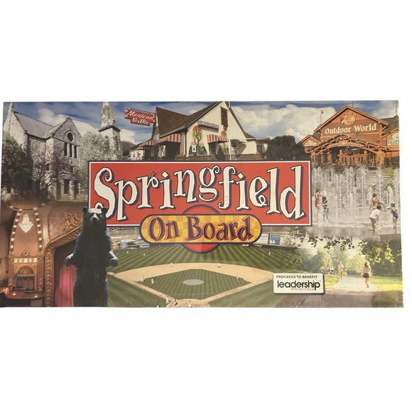 Gametime Vintage Other - Springfield On Board Game Monolopy Clone